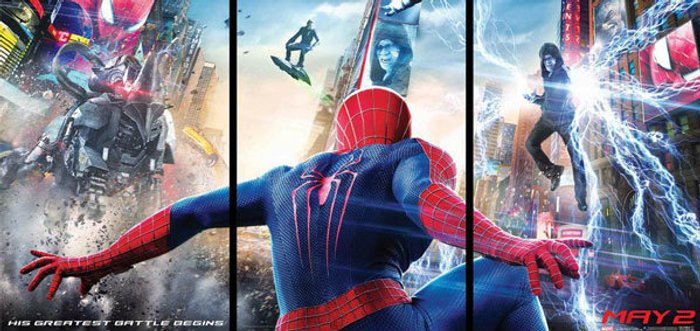 แบนเนอร์แรก The Amazing Spider-Man 2 เผชิญหน้า 3 ตัวร้าย