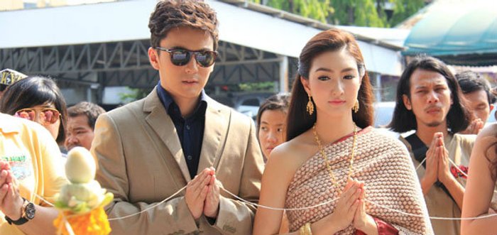 แพนเค้ก ธันวา นำทีมบวงสรวงละคร แหวนสวาท ค่าย กันตนา