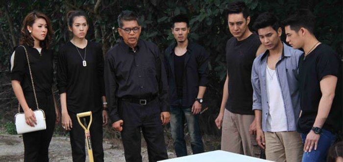 เศร้า! ซี-เชียร์ นำทีมเทวดาร่วมอาลัย บิ๊ก ข้างๆ โลงศพ ใน พายุเทวดา