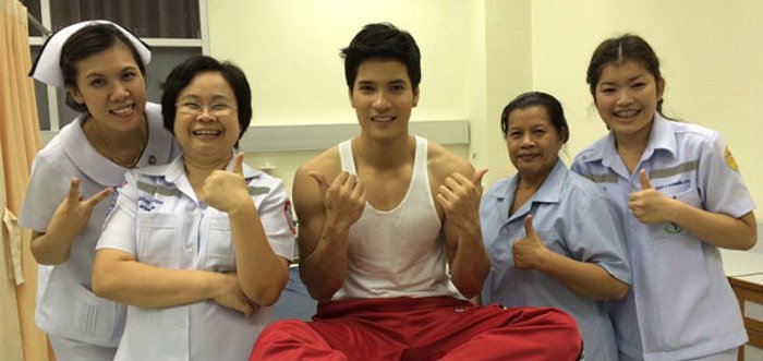ไมค์ เกิดอุบัติเหตุโดนหินบาดเท้า กลางกอง คมพยาบาท