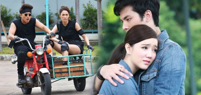 บอม-ธนิน จับคู่บู๊ ริชชี่ -อรเณศ ควงปืนเรียกเรตติ้ง ใน สวยร้ายสายลับ