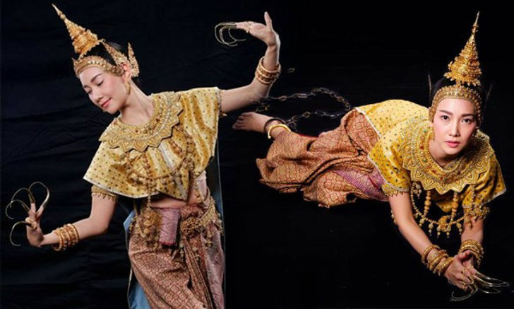 นุ่น วรนุช งามเลอค่าในชุดนางรำ ละคร "พิษสวาท"