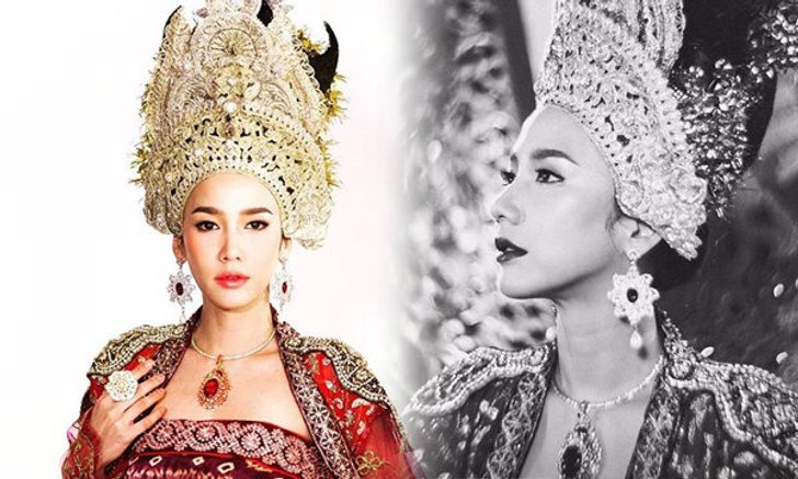 รวมความอลังการชุดเจ้านางอนัญทิพย์ ของ อั้ม พัชราภา