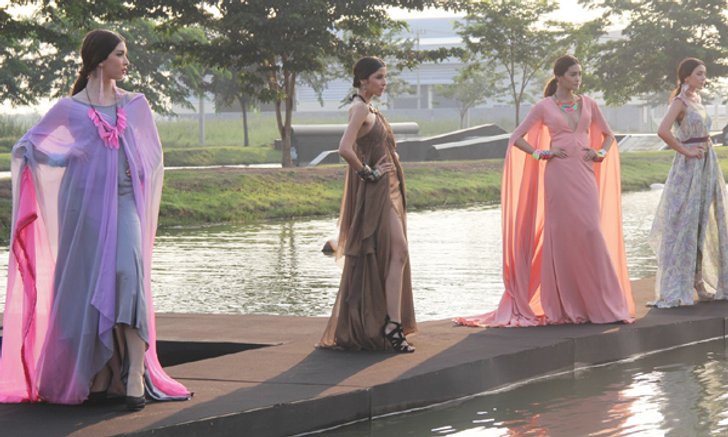 น้ำกระจาย! ม้า อรนภา ขาโหดจัดเดินแบบบนแพลอยน้ำ The Face Thailand 2