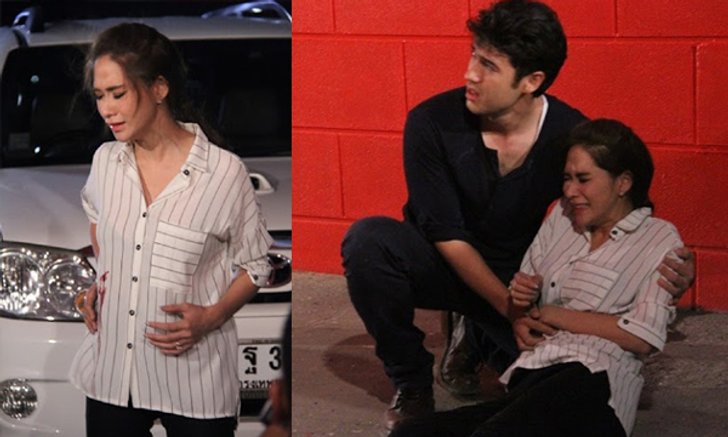 พลอย ใจสลาย! ถูก แอนดริว ผลักรับลูกปืนแทนกิ๊ก "สายลับรักป่วน"