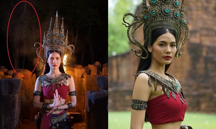 ขนลุก! "น้ำตาล" เห็นภาพเงาคล้ายคนใส่ชฎา ในฉากรำ "สาปกระสือ"