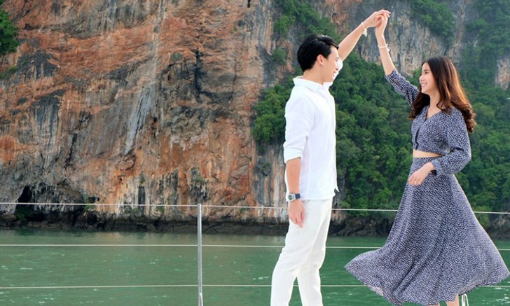 "บี้" สายเปย์ พา "เอสเธอร์" ลงเรือยอชท์สวีทกลางทะเลภูเก็ต "พรหมไม่ได้ลิขิต"