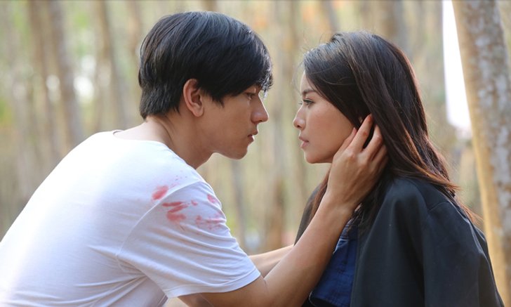 หนีตายยังแอบโรแมนติก "โทนี่-แพต" จูบโชว์ผู้ร้ายใน "รักนี้หัวใจเราจอง"