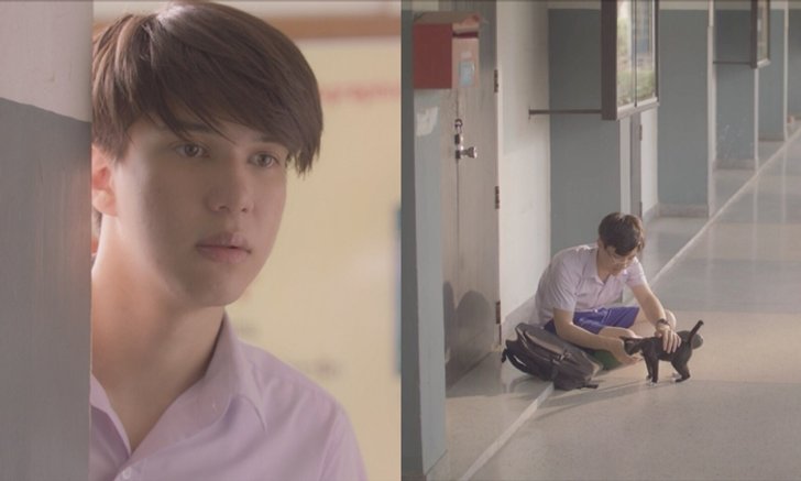 "เบน" แรกพบประทับใจ "เอิร์ธ" นั่งเล่นกับน้องแมว "เดือนเกี้ยวเดือน 2"