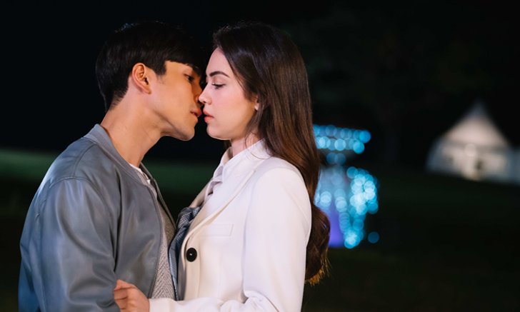 "ณเดชน์" ปล่อยพลังดึง "แมท" จูบ! สร้างช็อตโรแมนติก "ลิขิตรักข้ามดวงดาว"