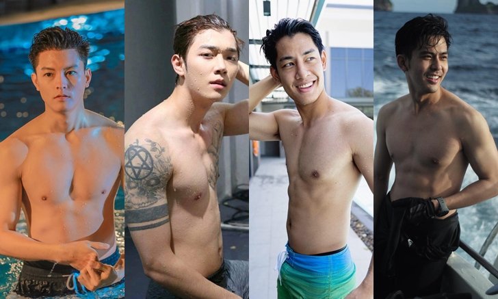 แซ่บมากแม่! 4 พระเอกช่อง 3 "เต้ย-มาสุ-ก็อต-บอล" โชว์หุ่นโกยเรทติ้ง