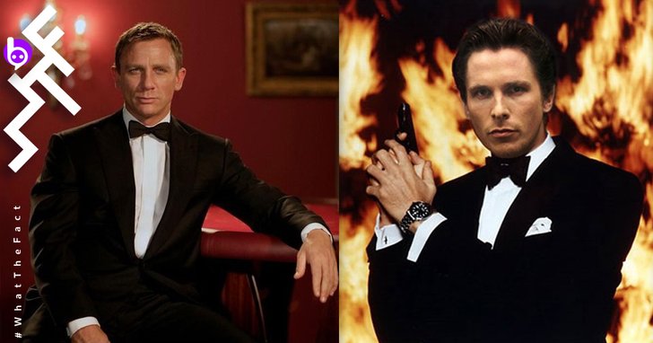 แบตแมน Christian Bale เคยเกือบได้เป็น 007 ก่อนบอกผ่านบทให้กับ Daniel Craig