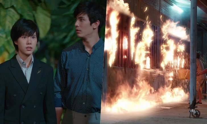 "เอสเธอร์" ทุ่มสุดตัว! วิ่งหนีตายช่วยดับไฟไหม้ห้องสมุด "เล่ห์เกมรัก"