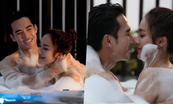 "เปรี้ยว" มโน "บิ๊กเอ็ม" ลงอ่างอาบน้ำสวีตหวานด้วยกันใน "ปีกหงส์"