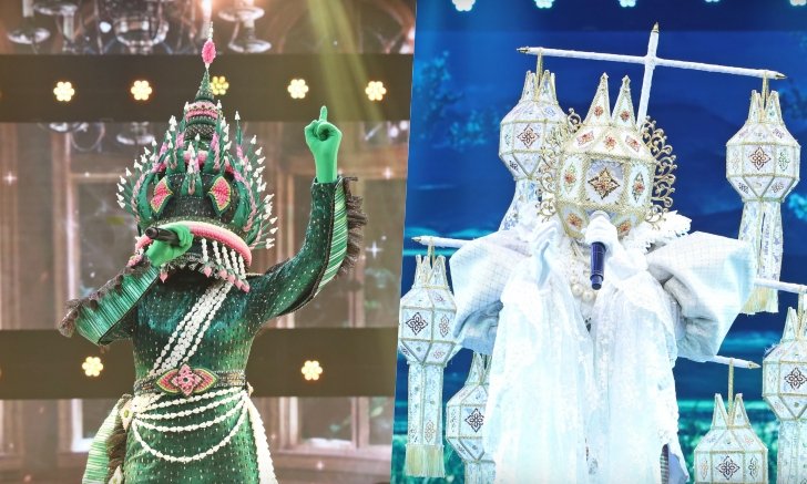 "หน้ากากบายศรี" คว้าแชมป์กรุ๊ปไม้เอก กระชากหน้ากากโคมยี่เป็ง "The Mask ลูกไทย"