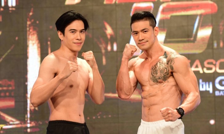 10 Fight 10 ซีซั่น 2 ชั่งน้ำหนักคู่ 6 "เต้ vs บอล" พร้อมเดือด! พิกัดไม่เกิน 72.60 kg.