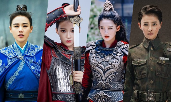 5 นางเอกซีรีส์จีนหน้าหวานสายสตรอง รับบท "แม่ทัพ-นักฆ่า-ทหาร" ไม่น้อยหน้าผู้ชาย!