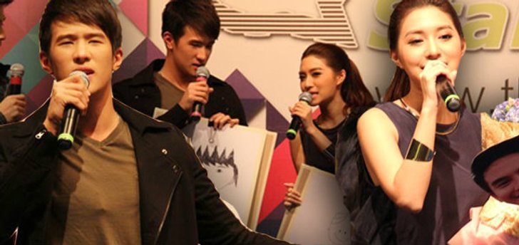 แฟนคลับเฮ! เจมส์-มิว รับรางวัลดาวรุ่งยอดนิยม TV3 FANCLUB AWARD 2013