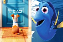 แอนิเมชั่นมาแรง The Secret Life of Pets เขี่ย Finding Dory ร่วงแชมป์