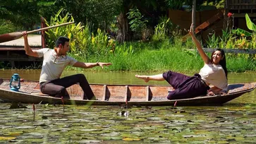 หมดคราบพระนาง "เกรท-เบลล่า" พากันป่วนหลังกอง "ปี่แก้วนางหงส์"