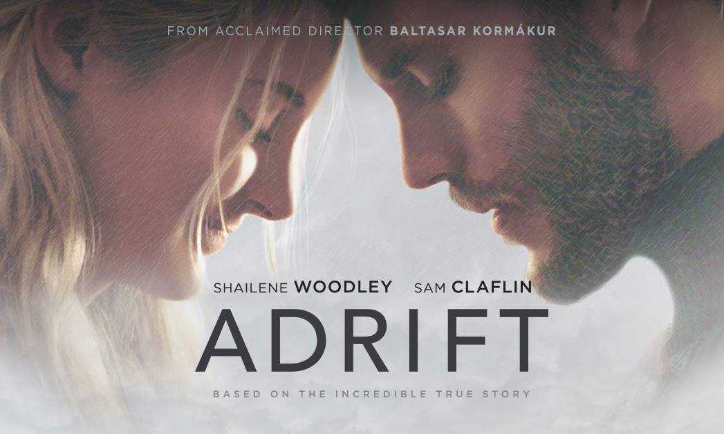 คู่รักลอยคอกับหนังที่ดัดแปลงมาจากเรื่องจริง Adrift