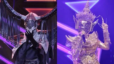 หน้ากากมโนราห์ คว้าแชมป์กรุ๊ปไม้โท เปิดหน้ากากควายไทย The Mask Line Thai