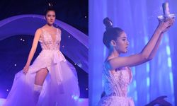 "พรีม" เปิดตัวสวยสง่าในชุดฟินาเล่ เกือบล้มวูบกลางเวที "เพลิงนาคา"