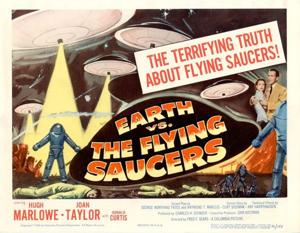 Earth VS The Flying Saucers (1956)