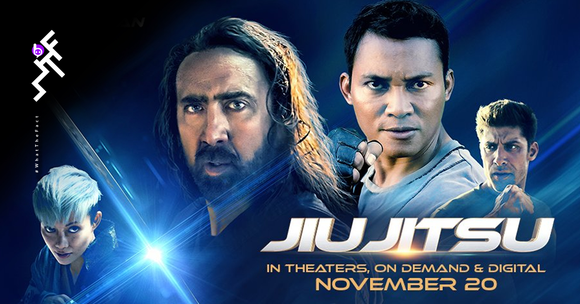 โปสเตอร์ไม่ไหวแต่ตัวอย่างช่วยได้ จา พนม ปะทะ Nicolas Cage ในหนังบู๊ไซไฟสุดมัน "Jiu Jitsu"