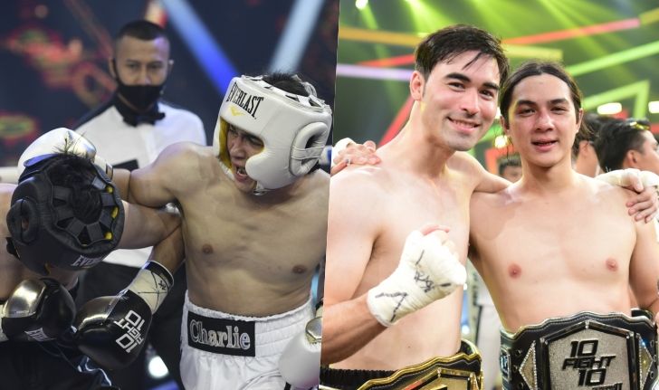 "แน็ก ชาลี" แพ้น็อกยกสอง "เจมส์ กิจเกษม" คว้าแต้มให้ทีมดำ 10 Fight 10 ซีซั่น 2