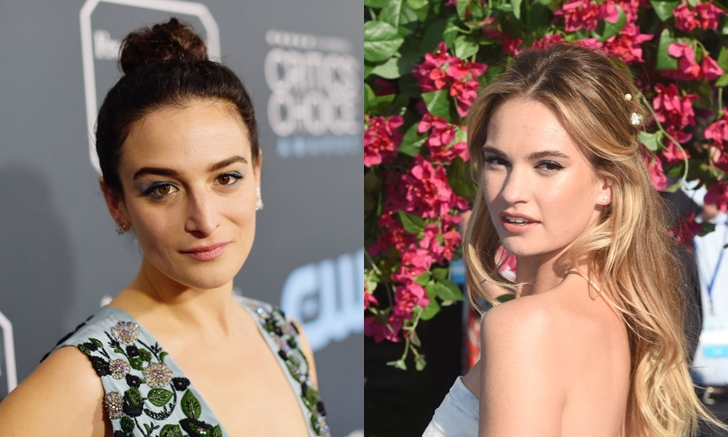 Janny Slate (ซ้าย) Lily James (ขวา)