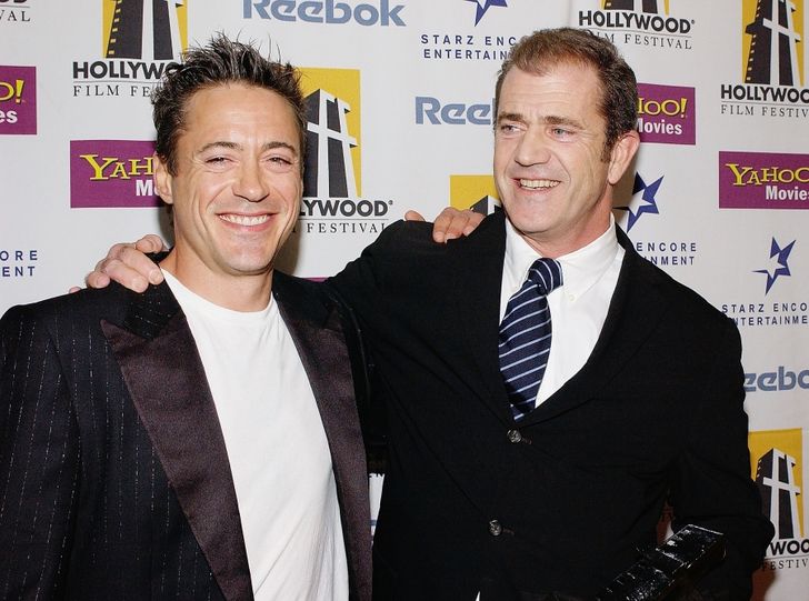  Robert Downey Jr. - Mel Gibson 