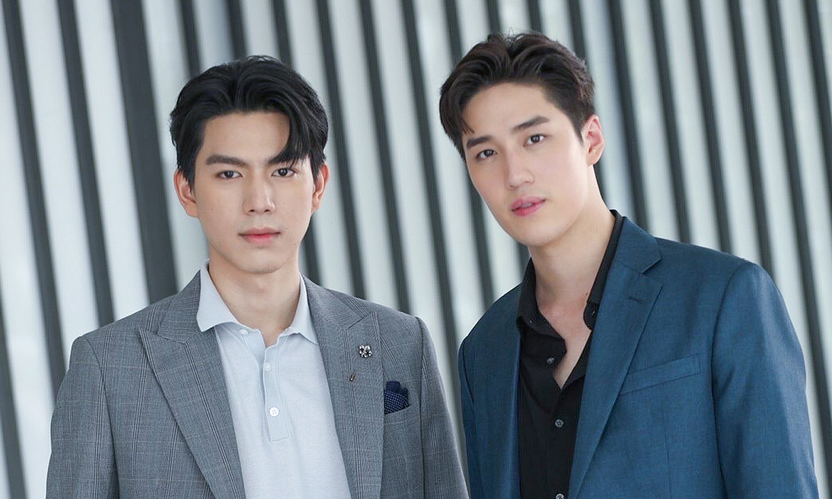 "ต่อ-ไบร์ท" หล่อออร่าแรง บวงสรวงละครฟอร์มยักษ์ "ใต้หล้า"