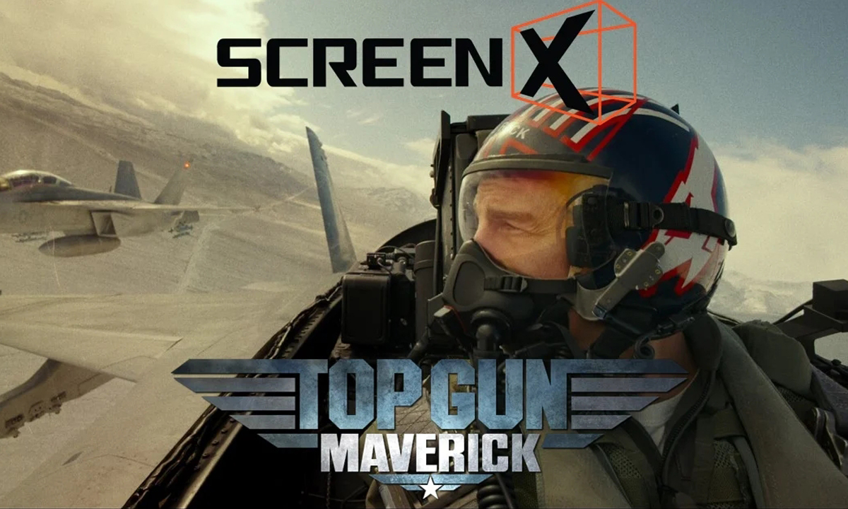 พุ่งทะยานแบบฟ้าเหนือฟ้ากับ Top Gun: Maverick ในระบบ Screen-X