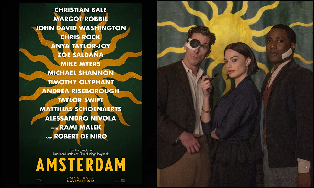 Amsterdam หนังตลกร้าย Christian Bale มาพร้อมผู้กำกับ The Fighter และทีมนักแสดงที่จะทำให้คุณอึ้ง