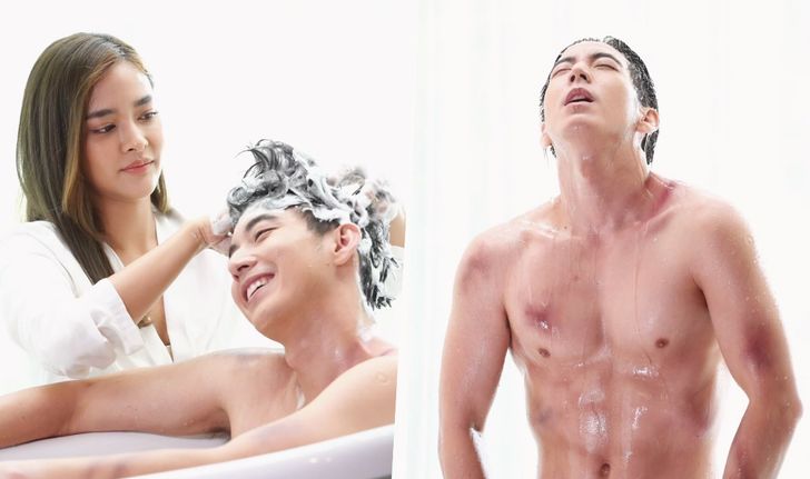 "โตโน่" อาบน้ำร่างระบม "ปุ๊กลุก" ช่วยสระผมริมอ่าง "วิวาห์ฟ้าแลบ" Ep.4