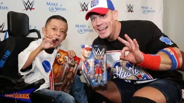 John Cena กลายเป็นดาราที่ตอบรับความปรารถนาของเด็กๆ มากที่สุดในโลก