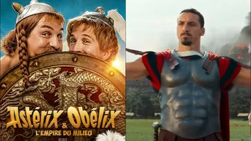 โคตรนักบอล Zlatan Ibrahimovic รับบทนักรบโรมันในหนังตลก Asterix & Obelix