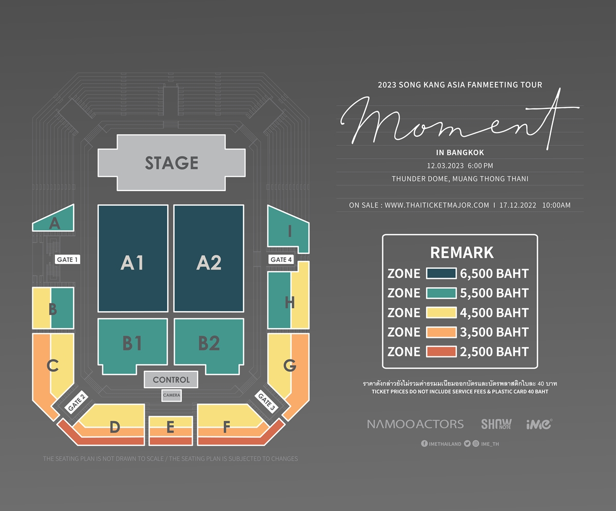 SONG KANG ASIA FANMEETING TOUR 'MOMENT' IN BANGKOK