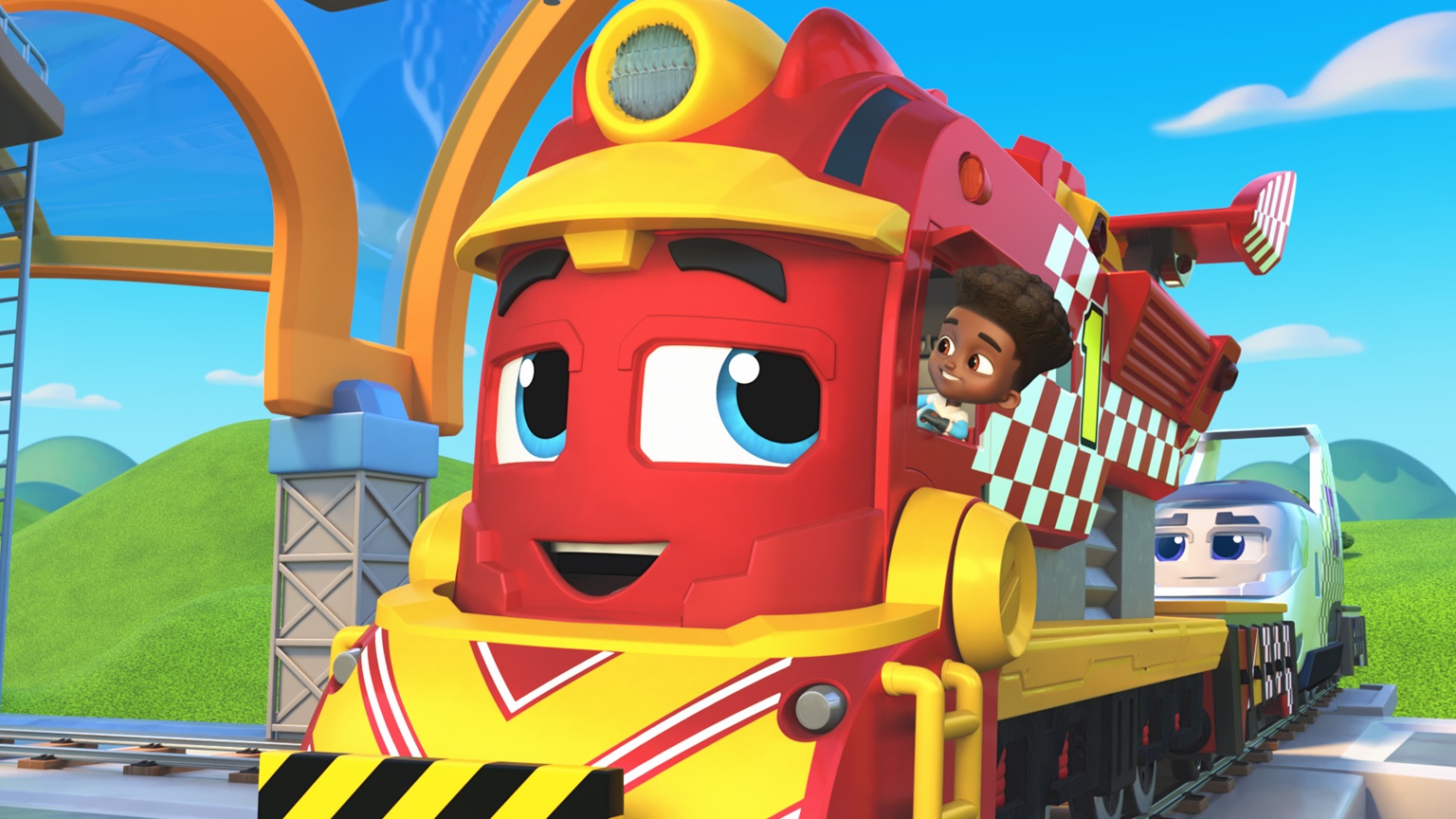 MIGHTY EXPRESS: MIGHTY TRAINS RACE