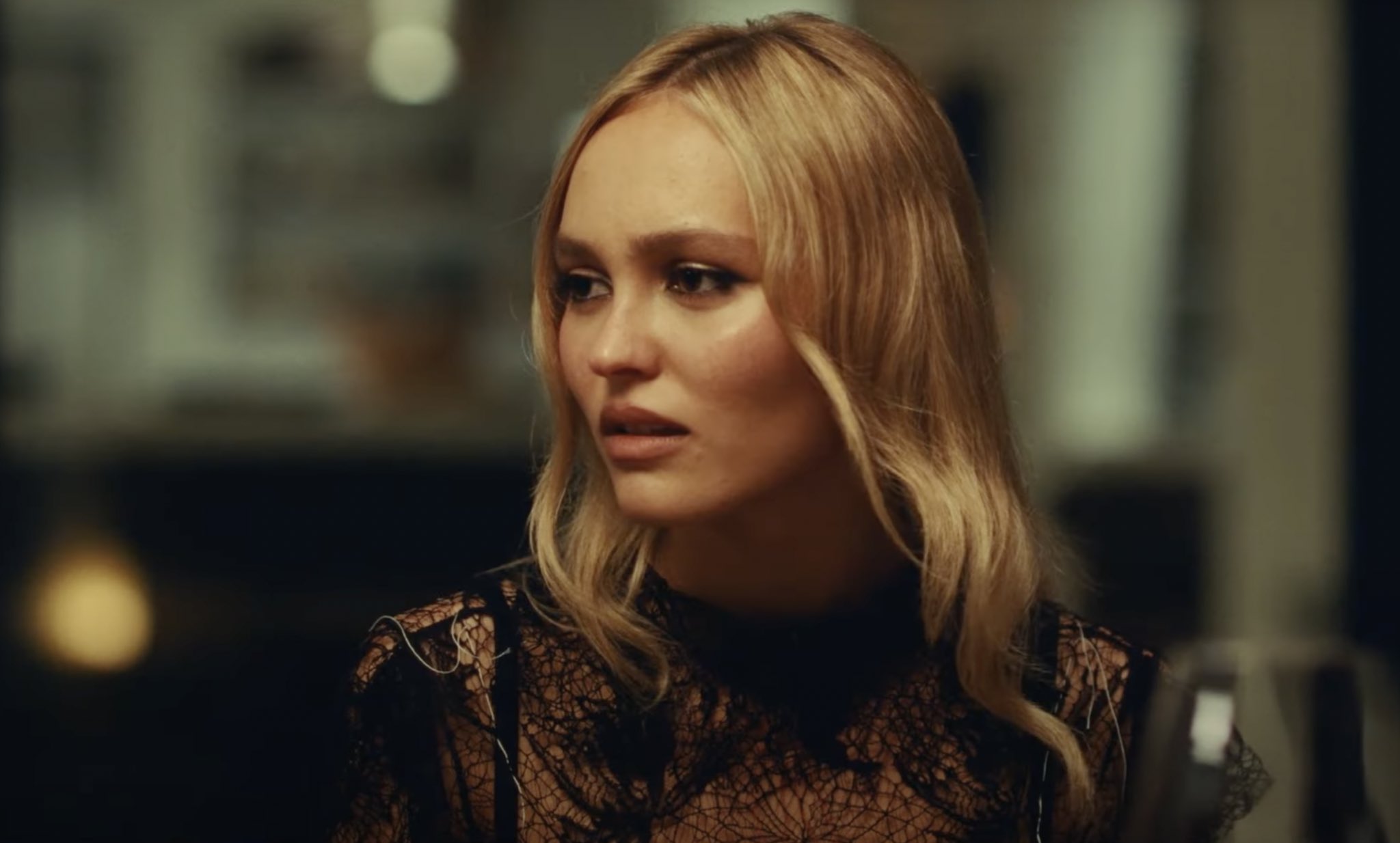 Lily-Rose Depp in The Idol HBO series