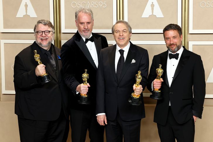 OSCARS 2023 Best Animated Feature Film Guillermo del Toro's Pinocchio Guillermo del Toro, Mark Gustafson, Gary Ungar and Alex Bulkley