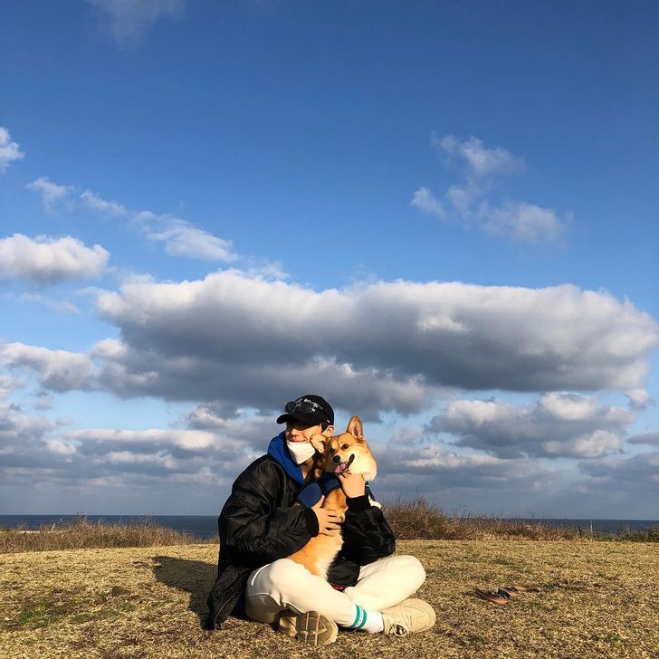 อีโดฮยอน กับสุนัขของเขา กาอึล