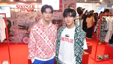 "เจมีไนน์-โฟร์ท" คู่จิ้นมาแรงแห่งปี เปิดตัวป๊อปอัพสโตร์ Lacoste X Netflix ใจกลางกรุงเทพ