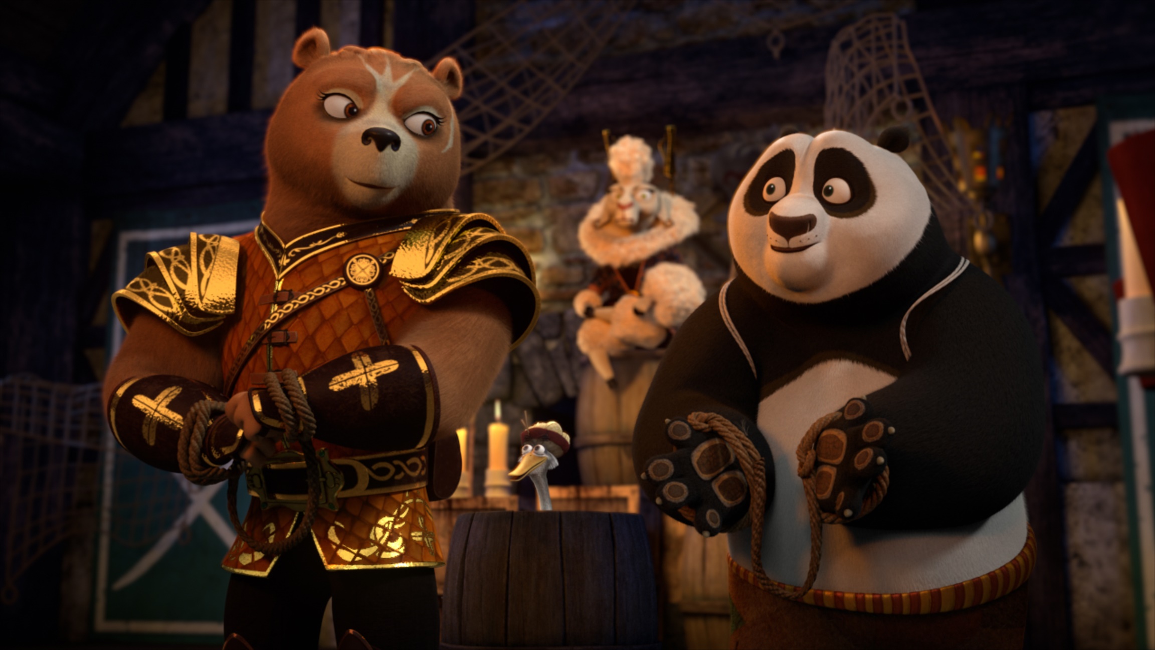 กังฟูแพนด้า อัศวินมังกร ซีซั่น 3 (Kung Fu Panda: The Dragon Knight: Season 3)