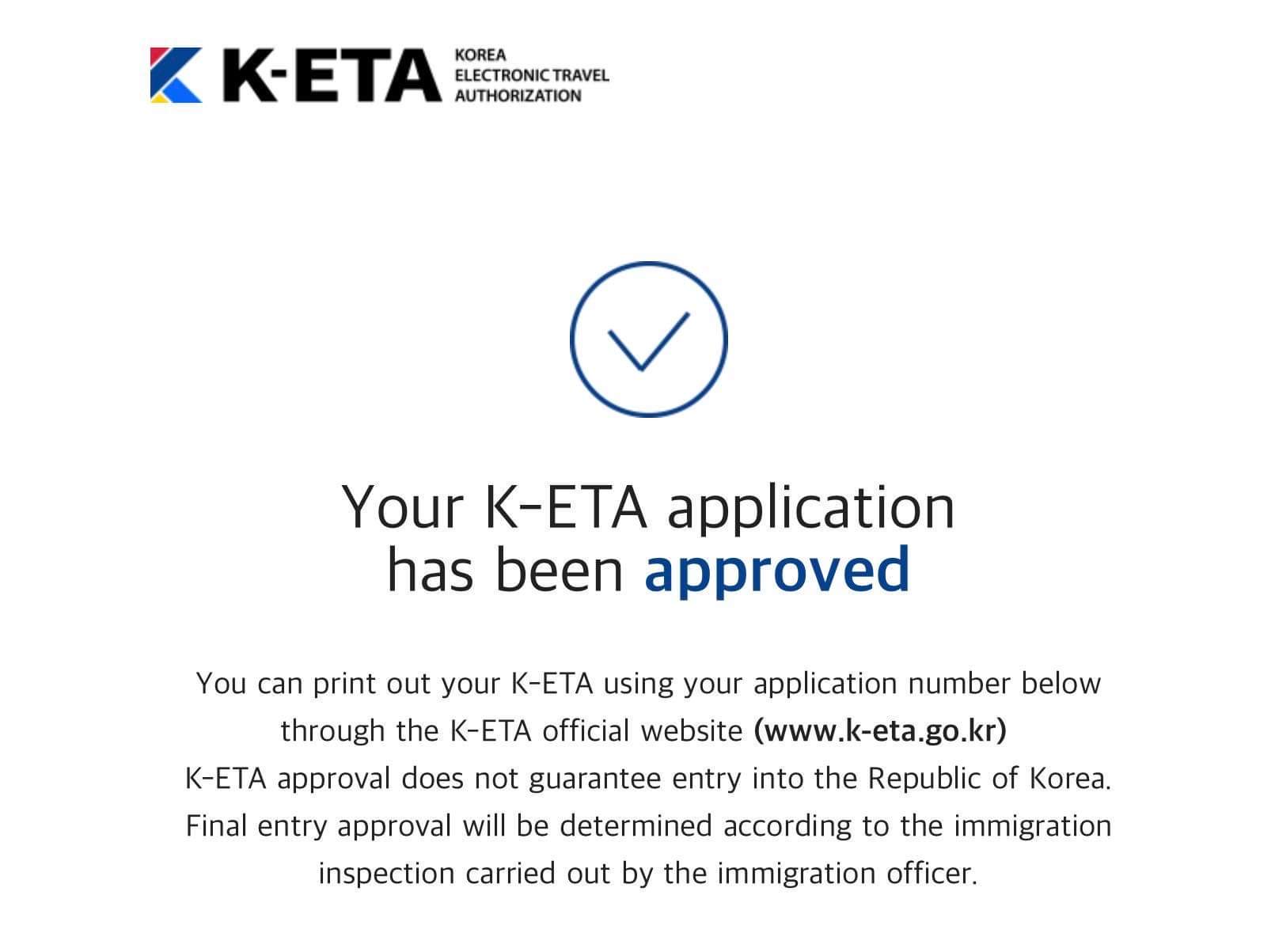 K-ETA