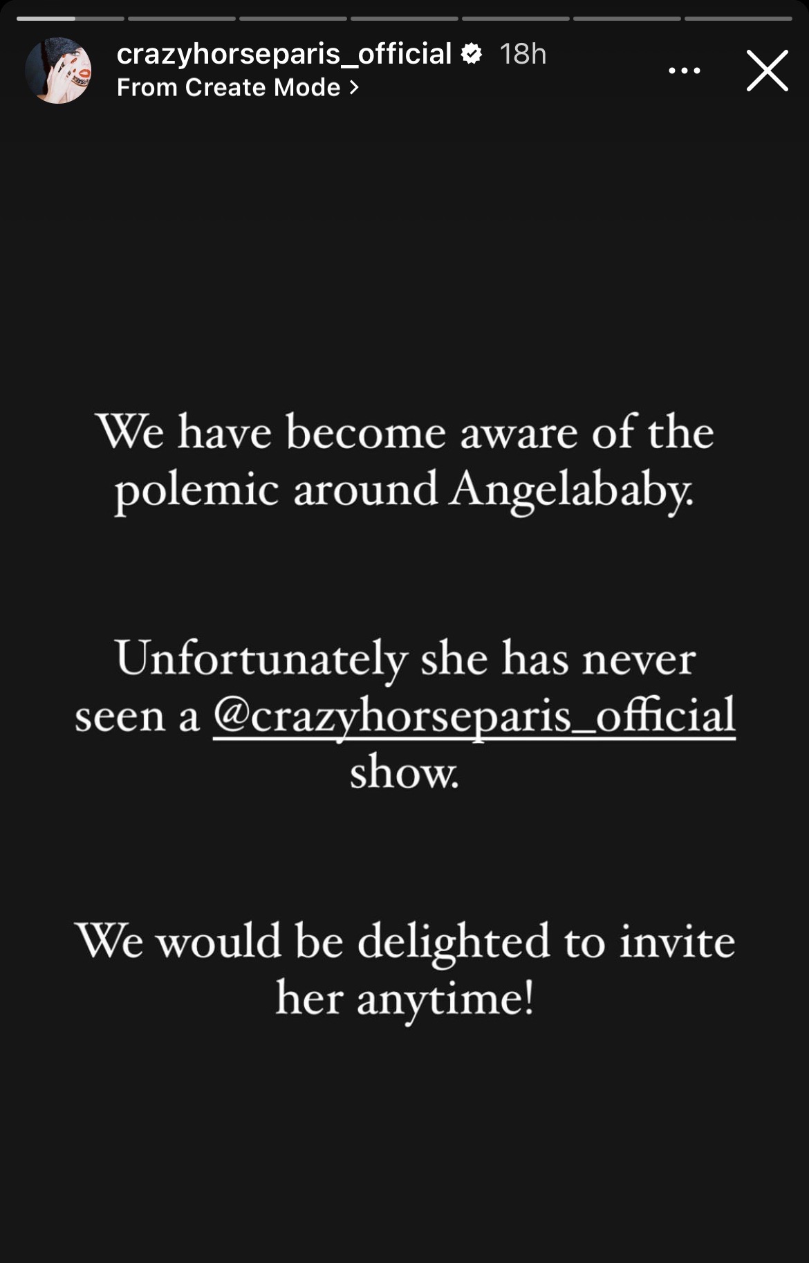 Crazy Horse Angelababy