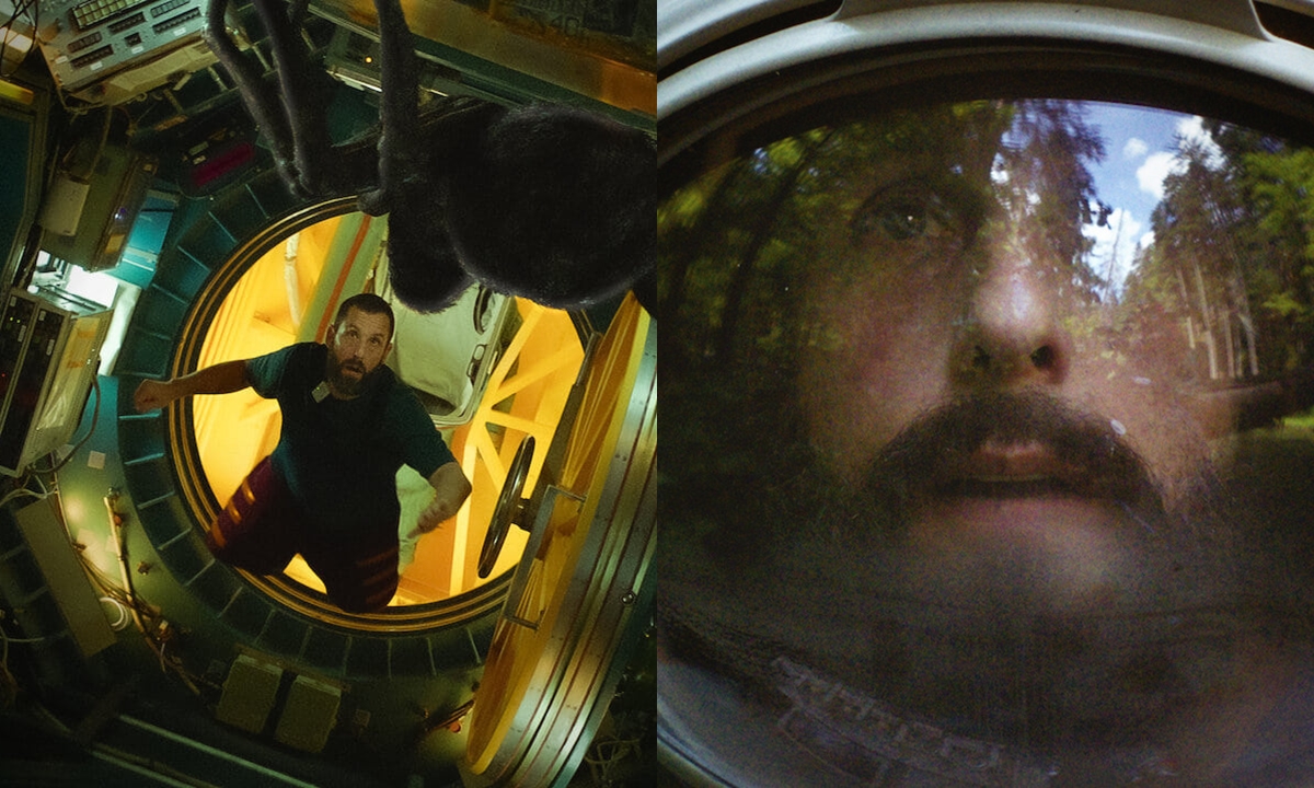 Adam Sander เป็นนักบินอวกาศที่หลงทางในตัวอย่าง Spaceman ของ Netflix