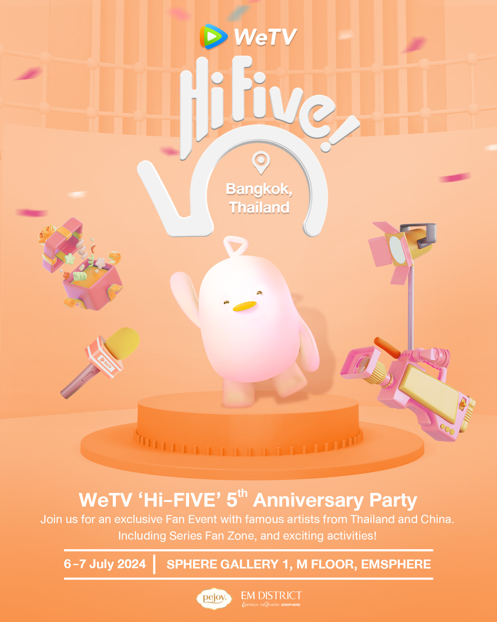  WeTV HI-FIVE Birthday Party