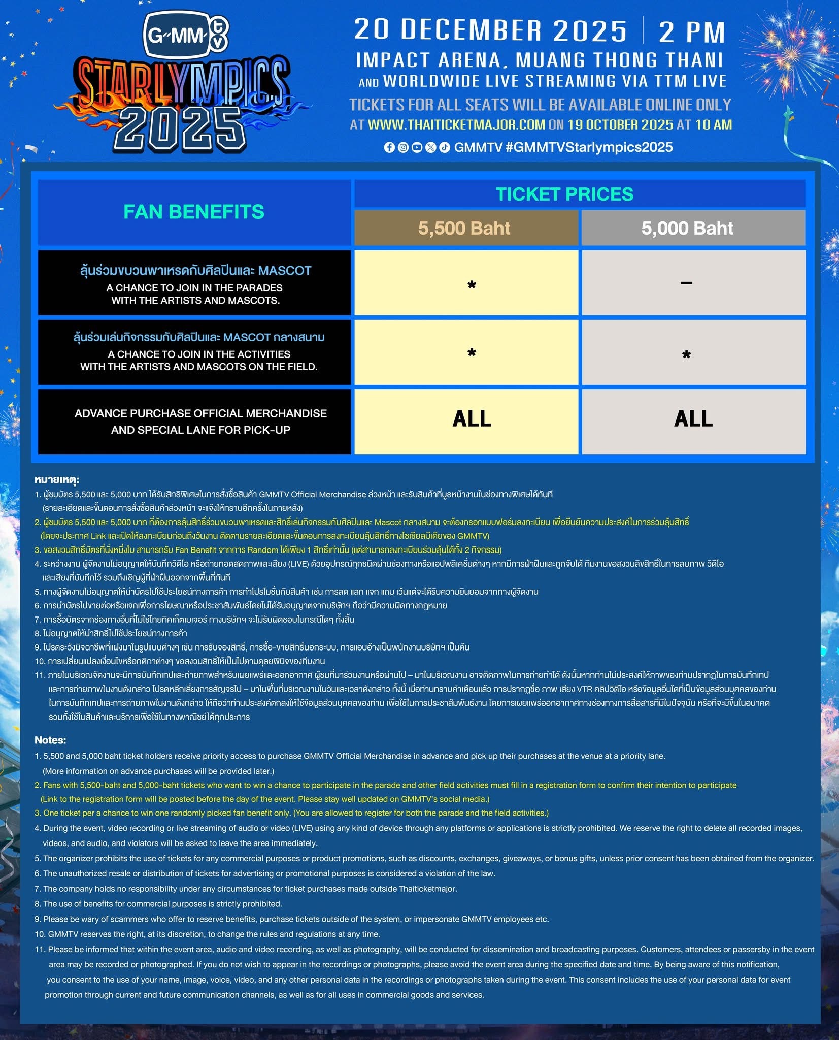 GMMTV STARLYMPICS 2025